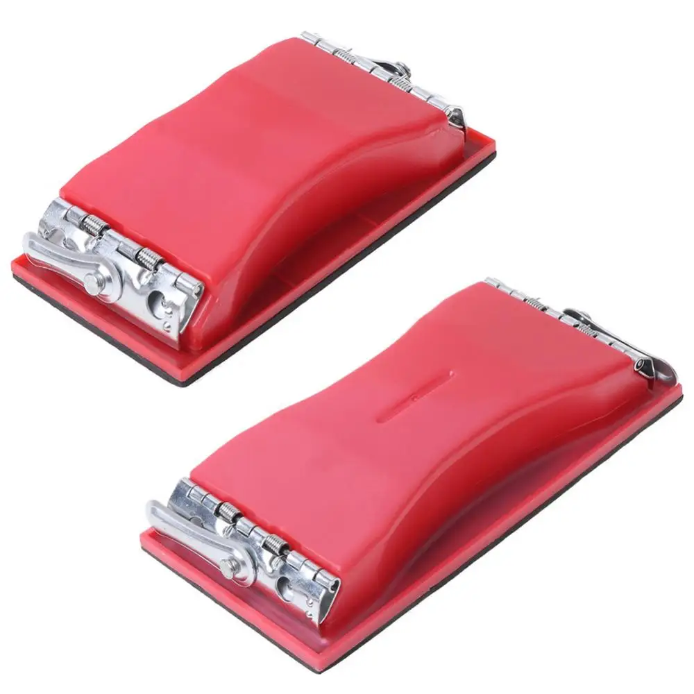 

Новый прямоугольный держатель наждачной бумаги, пластиковая подставка для шлифовальной машины, шлифовальный инструмент для доски