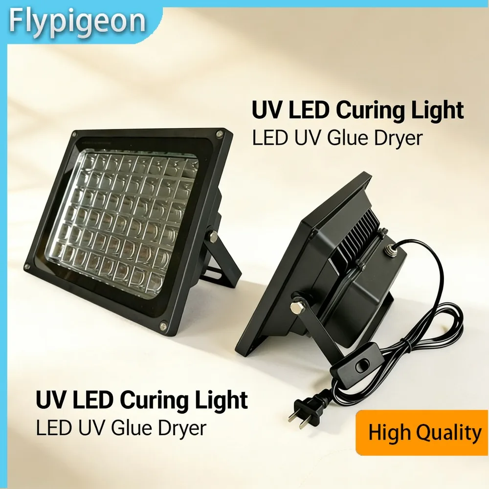 

365nm Portable UV Curing Lamp LED Ultraviolet Flashlight Shadowless UV Light for Glass Bonding and Ink Curing