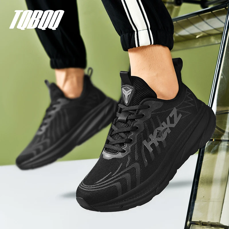 Carbon Plate Air Cushion Running Shoes for Men Soft Chunky Sneakers Women Daily Commuting Shoes Outdoor Casual Walking Shoes image 5