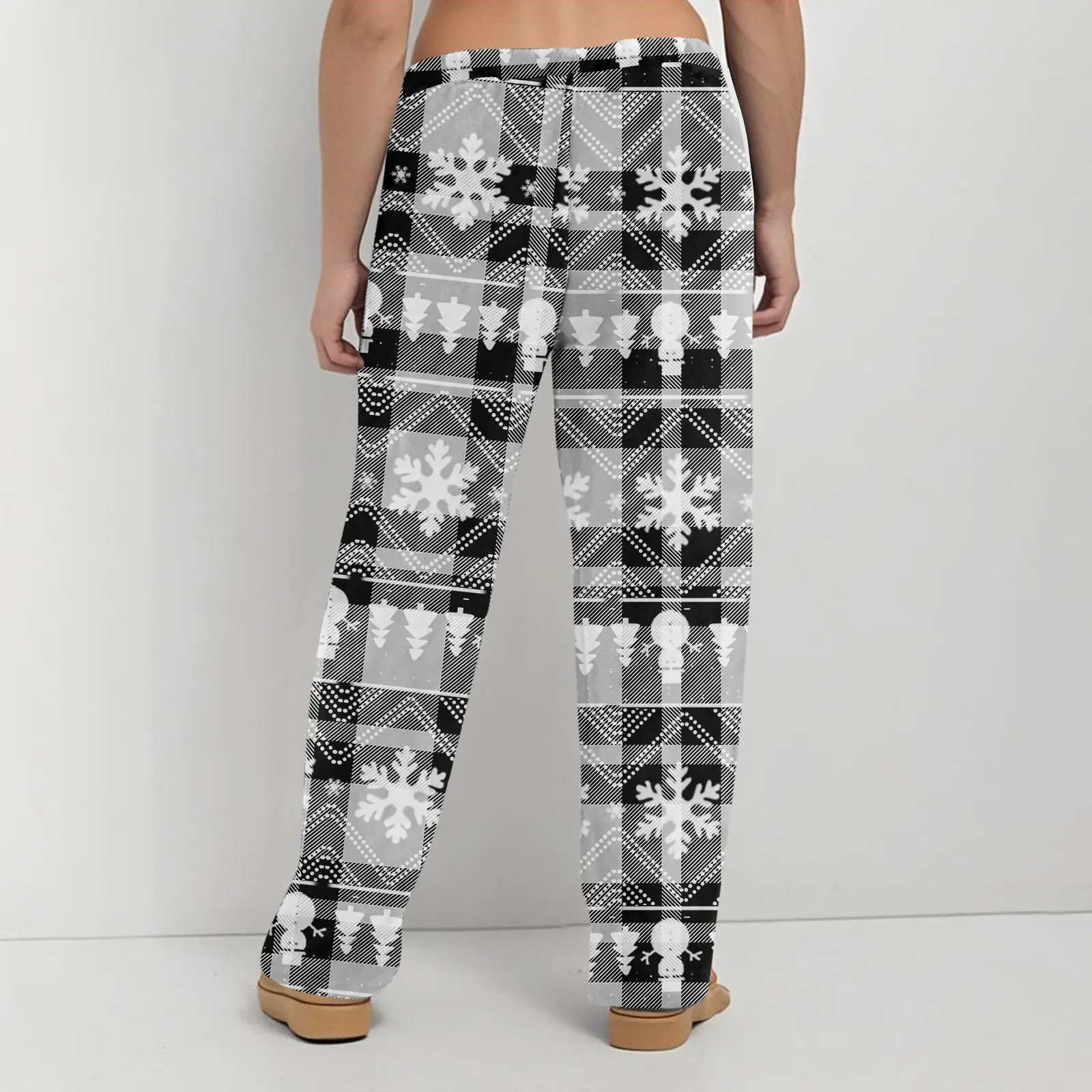 

Home Pants Sleep Multiple Styles Fashion Casual Autumn And Winter Christmas Printed Loungewear 1pc Women'S Wear Pants Navidad