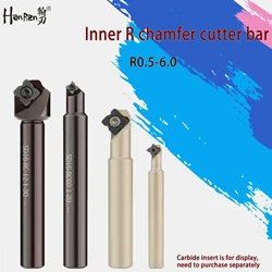 CNC Chamfering Cutter Bar R Cutter Bar At 45 ° Angle Machining Center Tool Carbide Insert R1 R2 R3 R4 Inner R Milling Cutter