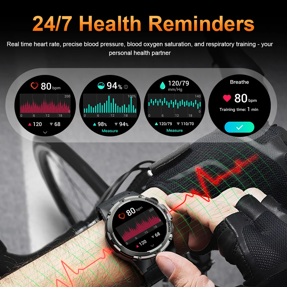 2025 جديد لشاومي NFC دعوة ساعة ذكية الرجال 10ATM مقاوم للماء 500mAh بطارية اللياقة البدنية لتحديد المواقع الرياضة العسكرية في الهواء الطلق Smartwatch