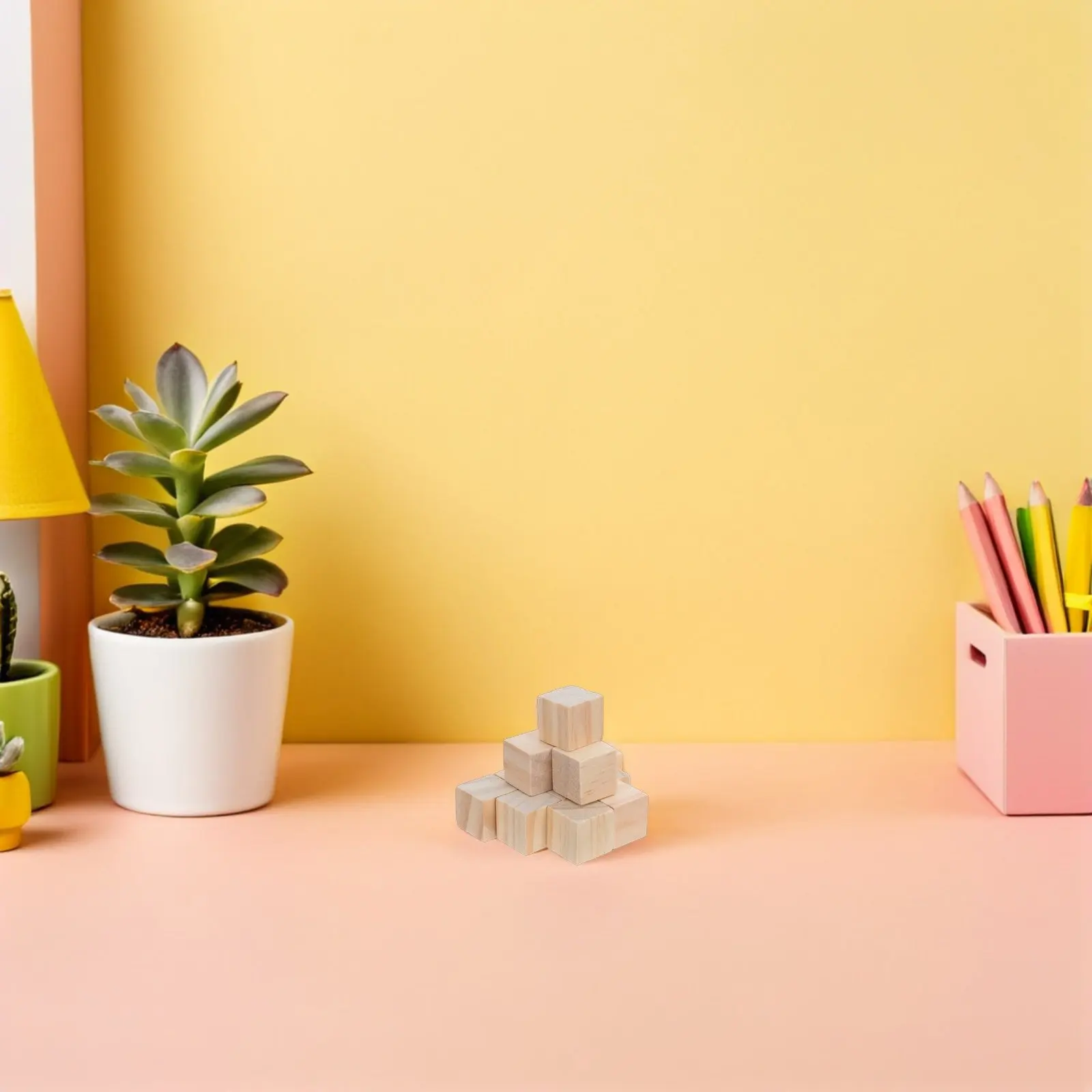 240 قطعة من مكعبات الخشب الصنوبري الطبيعي غير المعالج مقاس 1×1 سم للأطفال، مكعبات للحرف اليدوية والرسم والنحت والتكديس للمدرسة وحفلات استقبال المولود