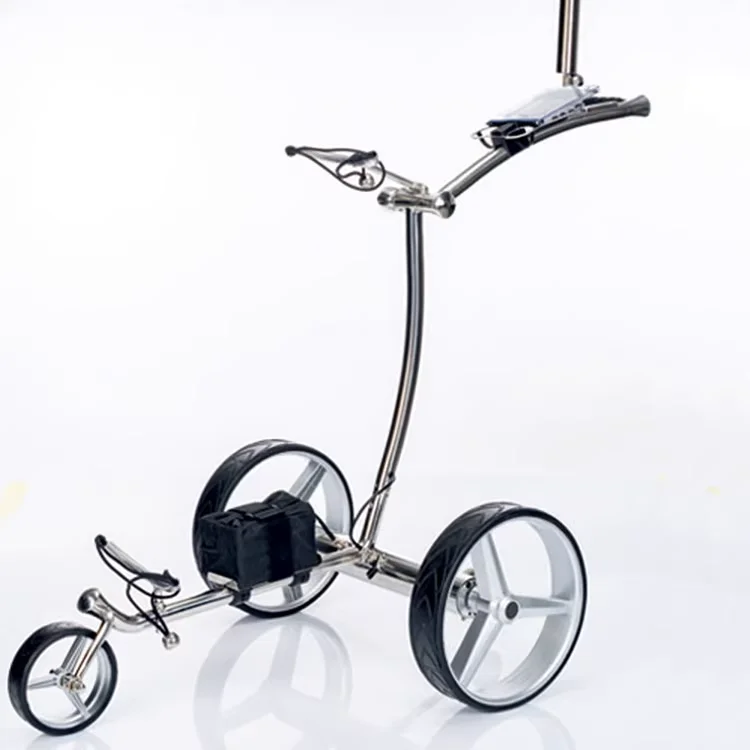 

High Quality Electric Golf Carts Stainless Steel Electric Golf Trolley
