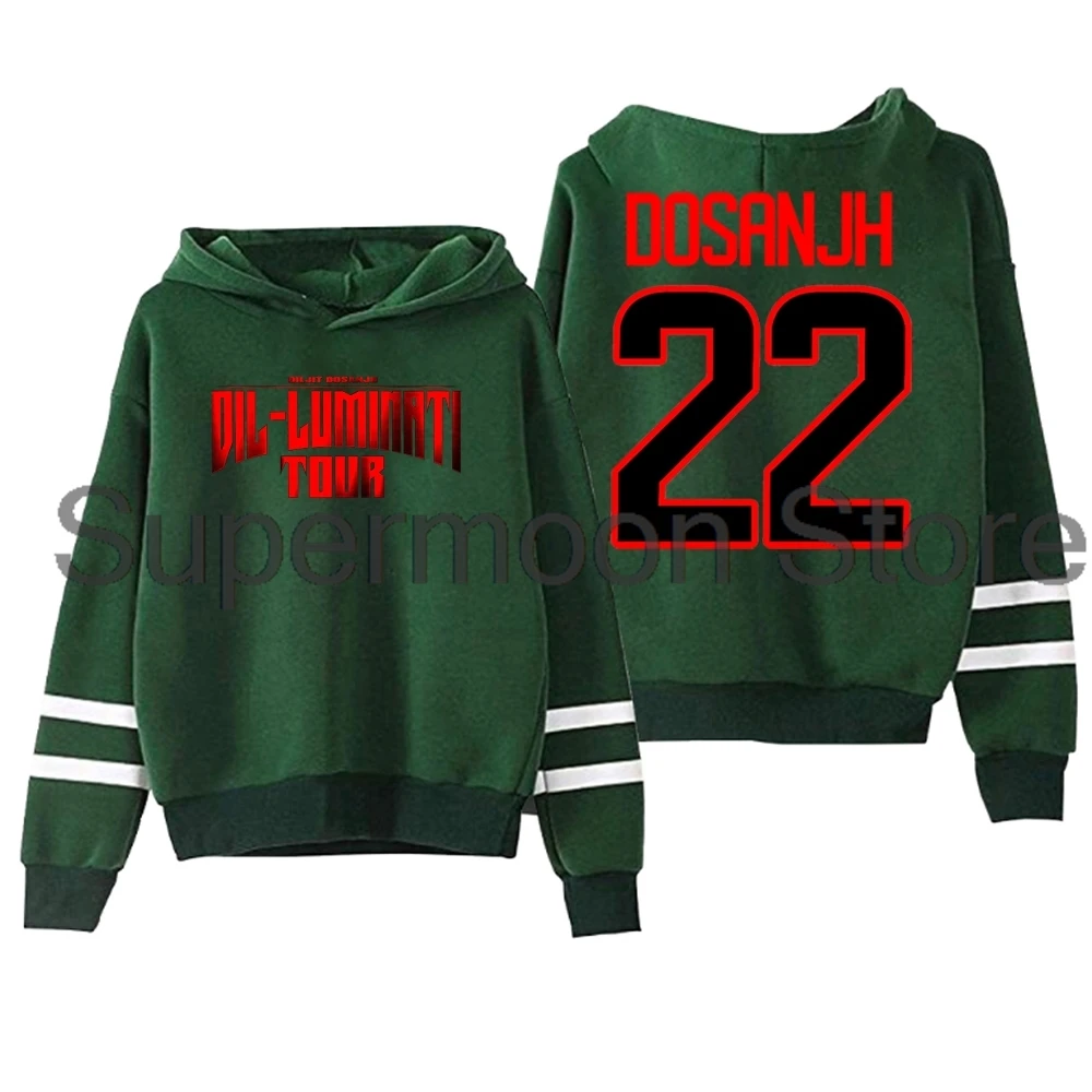 Diljit dosanjh 22 hoodie DIL-luminati เสื้อสเวตเชิ้ตมีฮู้ดแขนขนานไม่มีกระเป๋าสำหรับทัวร์2024