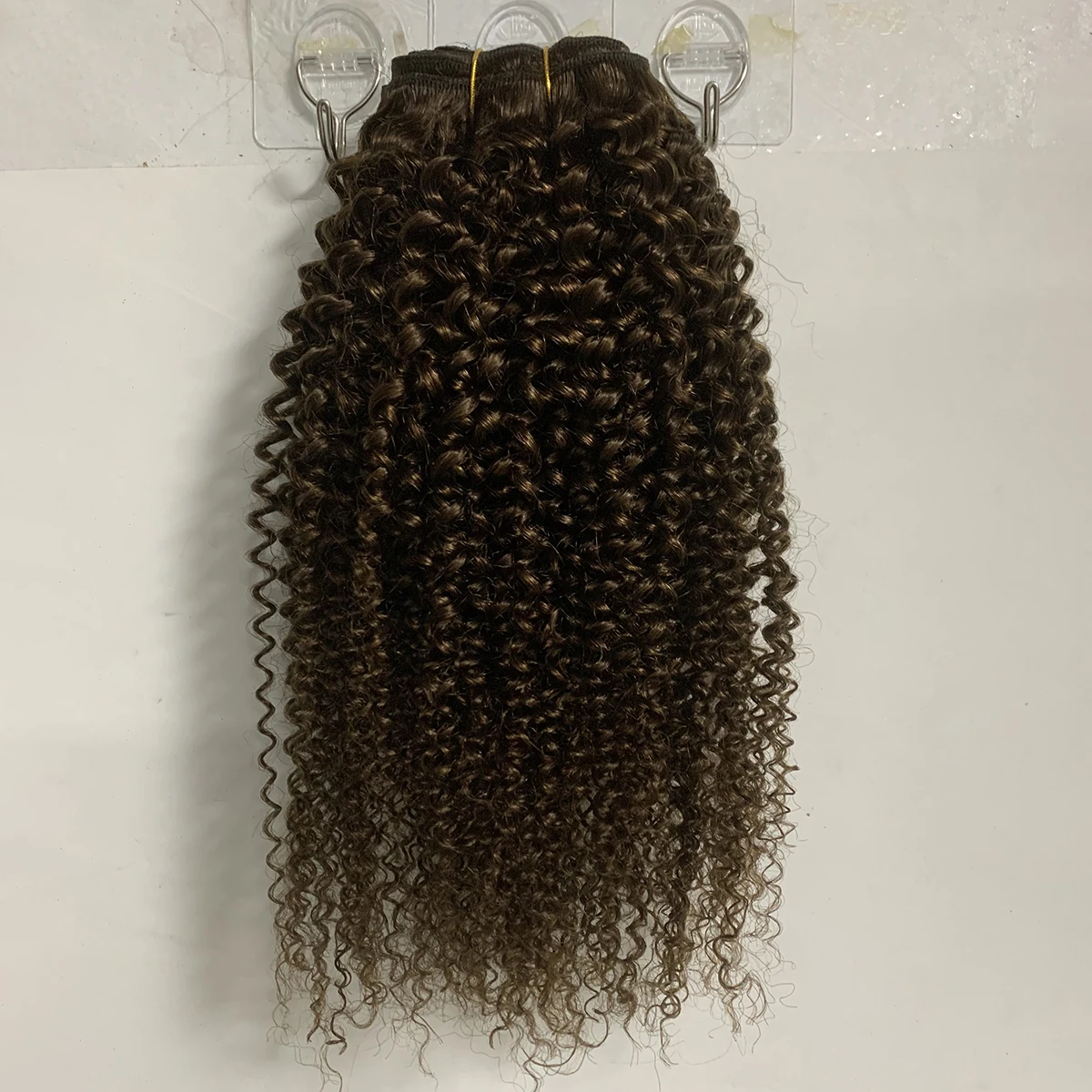 Afro Kinky Curly Human Hair Bundles Brazilian Dark Brown Human Hair Weave Extensions Afro Kinky Wave Human Hair Weave For Women