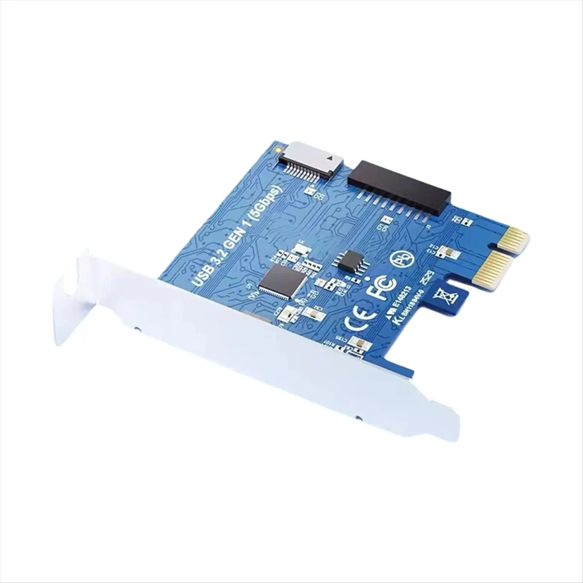 [VALUE PACK]PCI-E 1x to 20-Pin + Type-E Expansion Card 5Gbps USB 3.2 GEN1 Adapter Card for WIN 7/8/10/11
