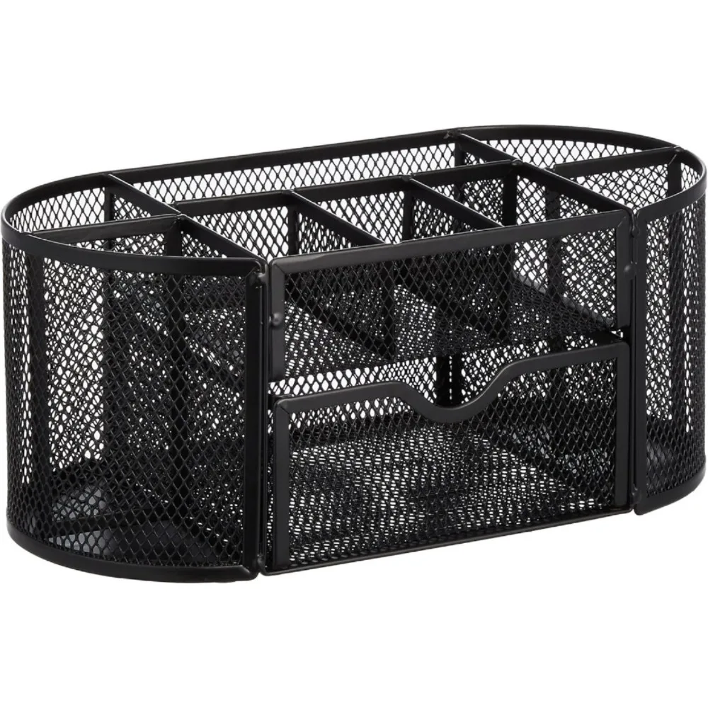 

Настольный органайзер с держателем для ручек — офисная полка для хранения, черный