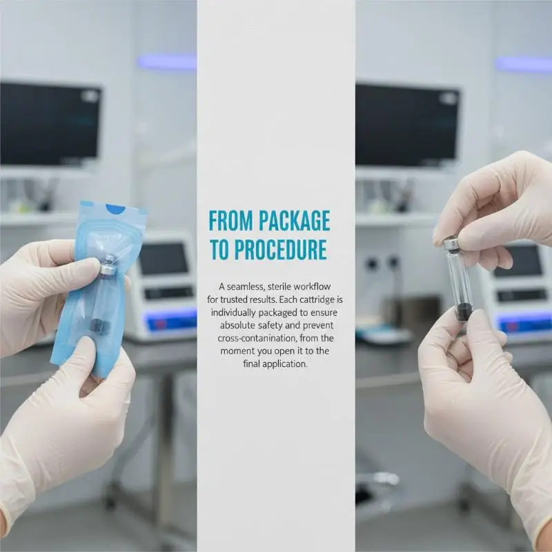 10Pcs Disposable Sterile Insulin Cartridges Leak-Proof Safe Cassette Bottles for Insulin Pen Diabetic Home Daily Use