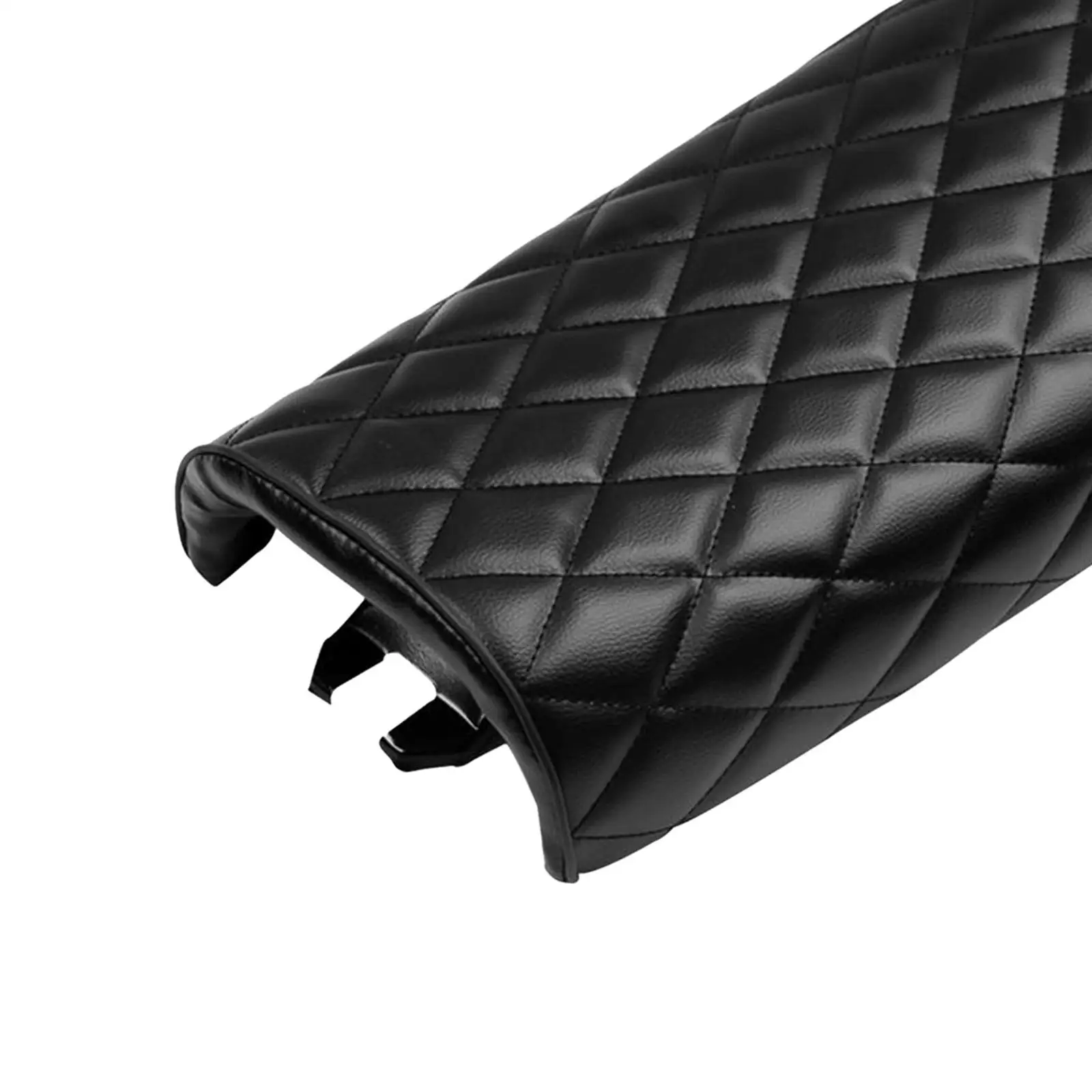 Soft Leatherette Motorcycle  Flat Brat Seat Saddle fits Cafe Racer