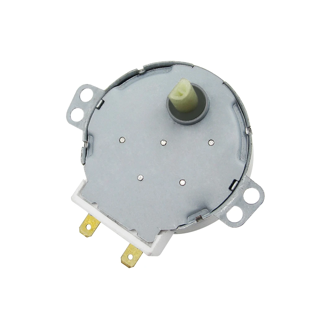 HAILANGNIAO 1 PC New AC 220V-240V 50Hz CW/CCW Microwave Turntable Turn Table Synchronous Motor TYJ50-8A7 D Shaft 4 RPM