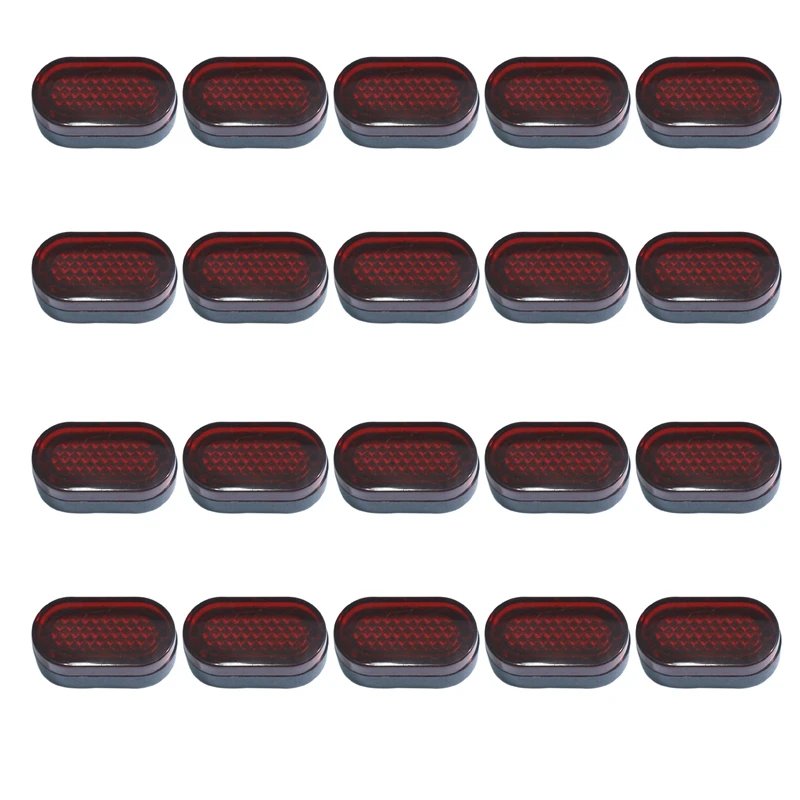 

20X Electric Scooter Taillights LED Rear Fender Lampshade Brake Rear Lamp Shade For Xiaomi Mijiam365 Scooter Skateboard