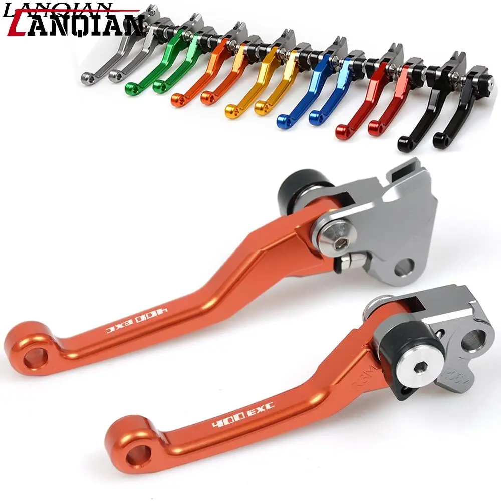 For 400EXC 400 EXC 2009 2010 2011 Dirt Bike Pivot Brake Clutch Levers MotorcycleCNC Aluminum Customized Accessories