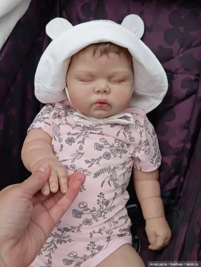 25inch Blank RebornPickle Doll Kit Fresh Color Soft Touch with Cloth Body Unfinished Unpainted Doll Parts Collectible Art Doll