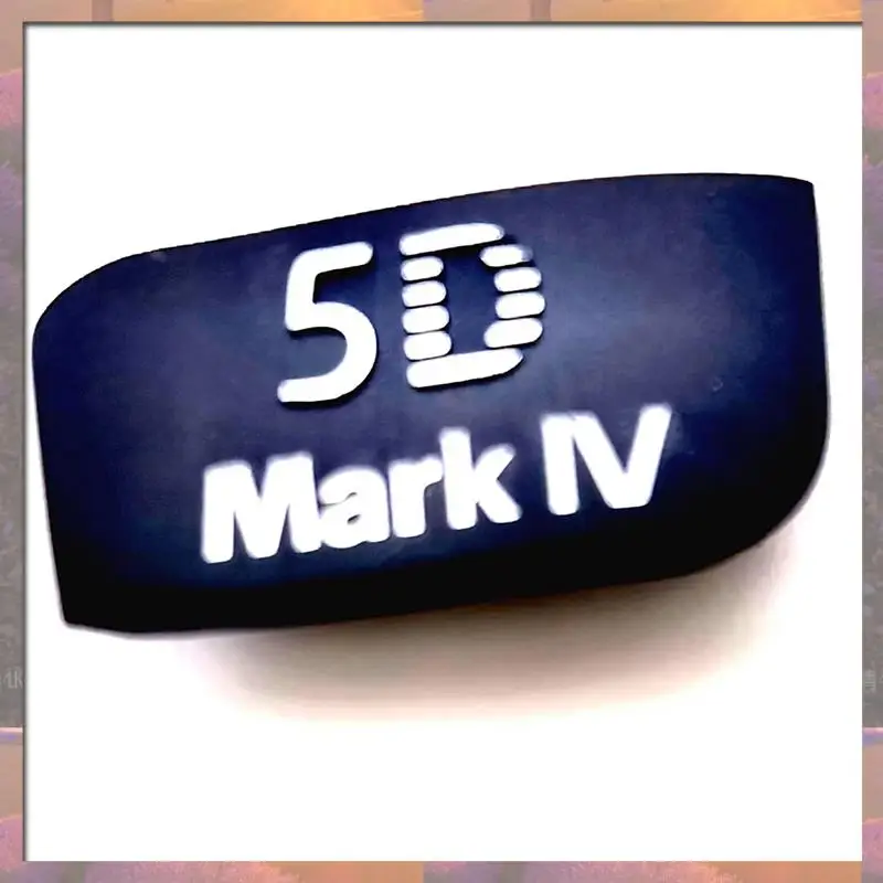 Vendita superiore 1 pz per Canon copertura fusoliera targhetta per 5D4 targhetta targhetta parti di riparazione della fotocamera ABS nero