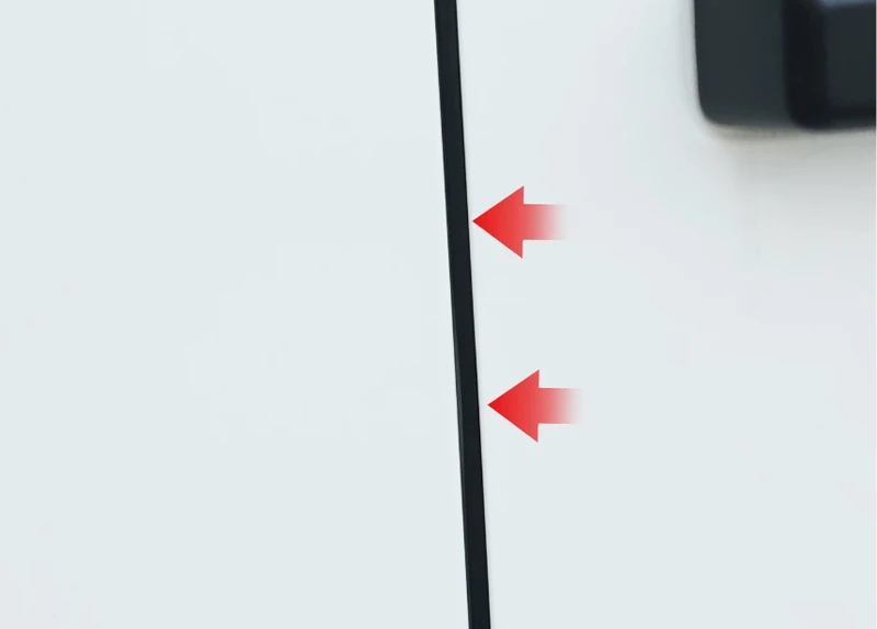Car B-pillar Sealing Strip Fit for BAIC 212 T01 24-25 Modified Car Door Center Pillar Sealing and Sound Insulation Rubber Strip