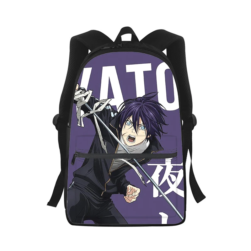 

Noragami yato Anime Men Women Backpack 3D Print Fashion Student School Bag Laptop Backpack Kids Travel Shoulder Bag