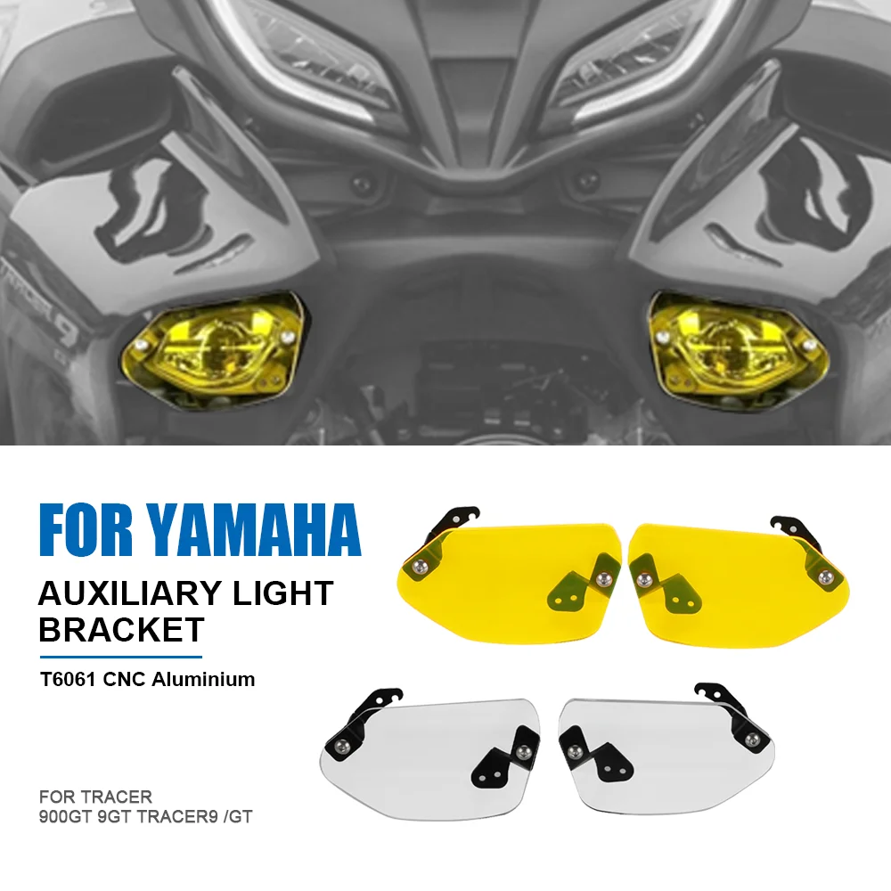 

Motorcycles Auxiliary Light Guard For Yamaha Tracer 900GT 9GT Tracer9 /GT 2021-2024 Lower Headlight Spotlight Fog Lamp Protector