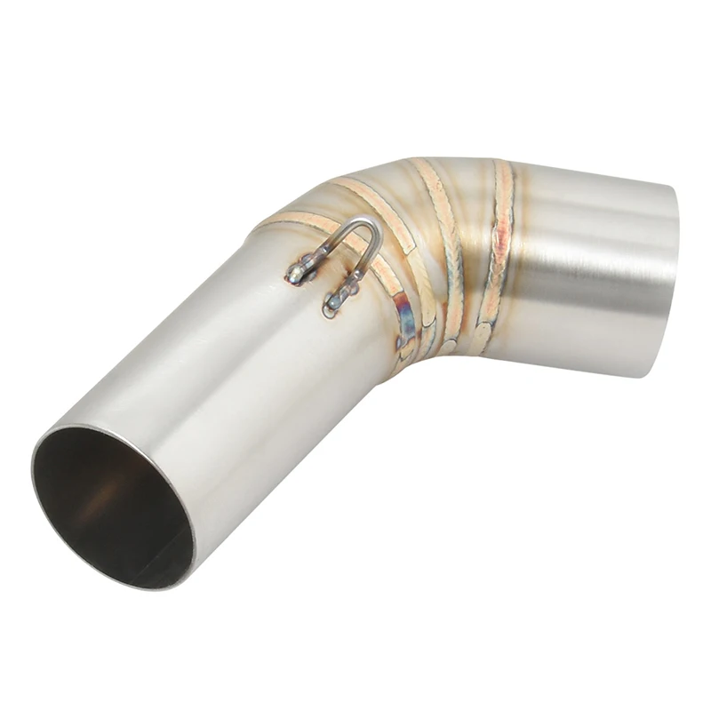 Slip On For Benelli Leoncino 800 Motorcycle Exhaust Escape Stainless Steel 51mm Middle Link Pipe Connect Original Muffler