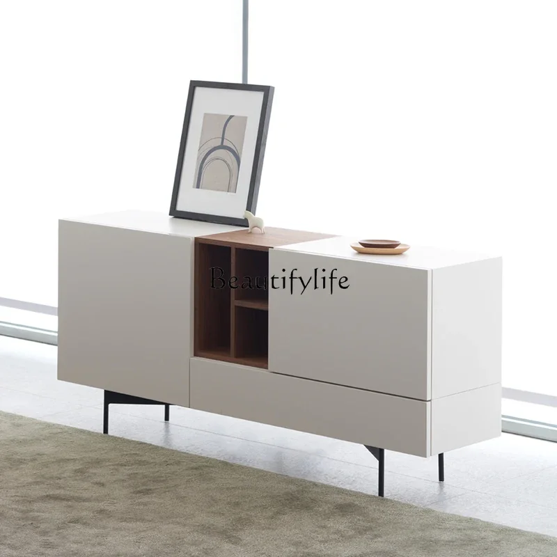 

Whole house furniture Italian Simple Nordic Sideboard Cabinet Living Room Entrance Floor Cabinet
