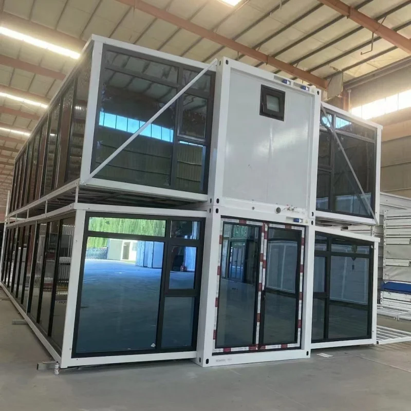 40Ft 20Ft Shipping Villa Extendable Mobile 2 3 4 Bedroom Prefab Container Expandable Prefabricated House For Sale Folding Home