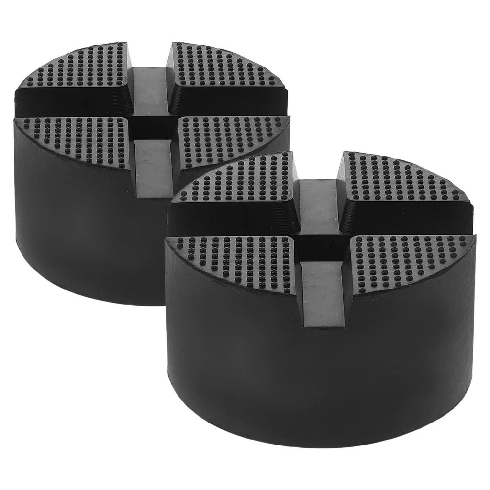 

Mipcase 2pcs Lifting Rubber Pad Jack Support for Car Floor Lift Block Parts