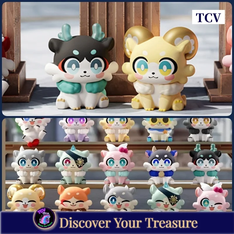 Tcv Mihoyo Honkai Star Rail Awoo Awoo Chimaera Series Мини-сумка для слепых фигурок Коллекция слепых коробок Mystery Box Сюрприз Рождественский подарок