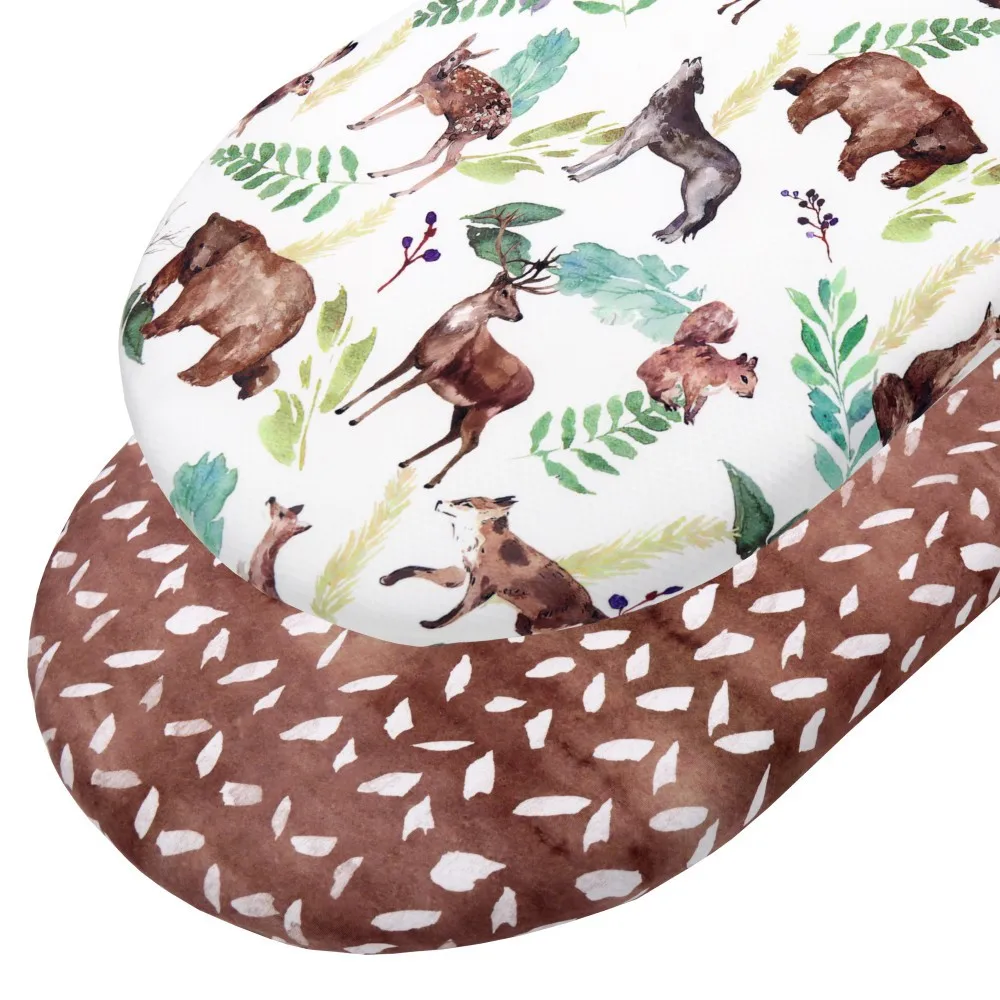 Soft Cotton Gauze Baby Fitted Sheet Large Newborn Crib Sheet Breathable Baby Bed Sheet Cover for Standard Crib Bedding Sets New