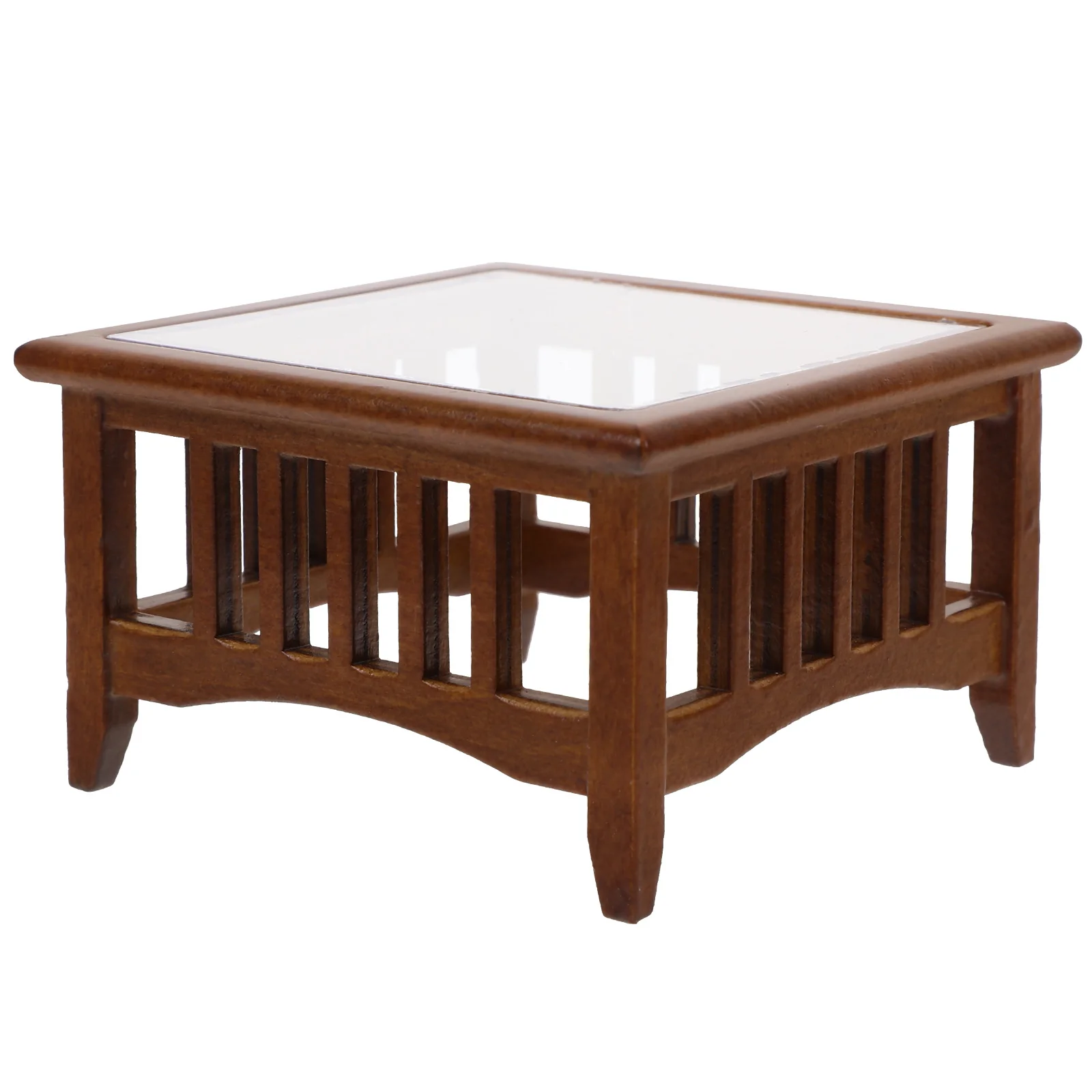 

Mini Wooden Coffee Table Dining Room Decor House Furniture Decorate Desk Decorations
