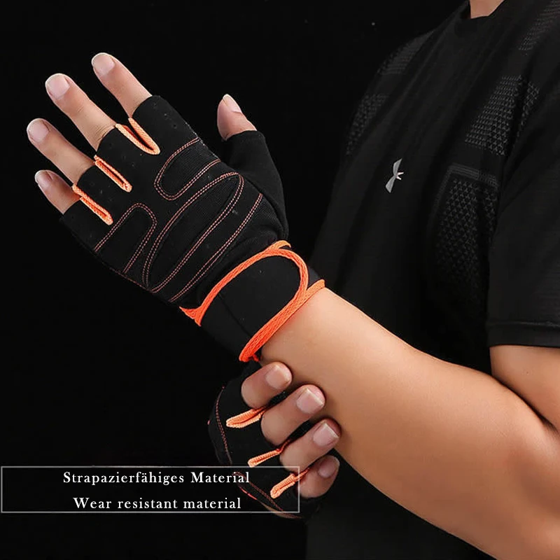 Guantes de Fitness para levantamiento de pesas, entrenamiento para hombres y mujeres M/L/XL, culturismo, gimnasio, ciclismo, entrenamiento, ejercicio deportivo