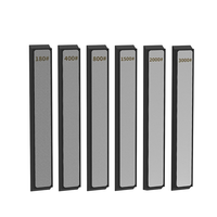 Fresh 6 PCS Plates Kit Diamond Knife Sharpening Stones Set For XARILK Type Sharpeners 180# 400# 800# 1500# 2000# 3000#