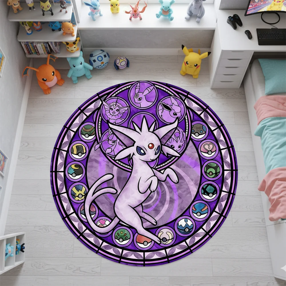 Gaming Accessories For Kids Room - Pokemon Tarzı Anime Halı Espeon Yer
