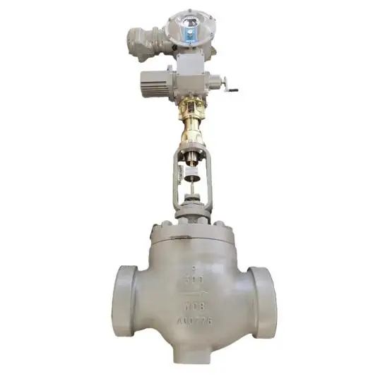 

Stable Low Noise Low Cavitation Pipe Liquid Flow Pressure Regulating Valve Control Valve
