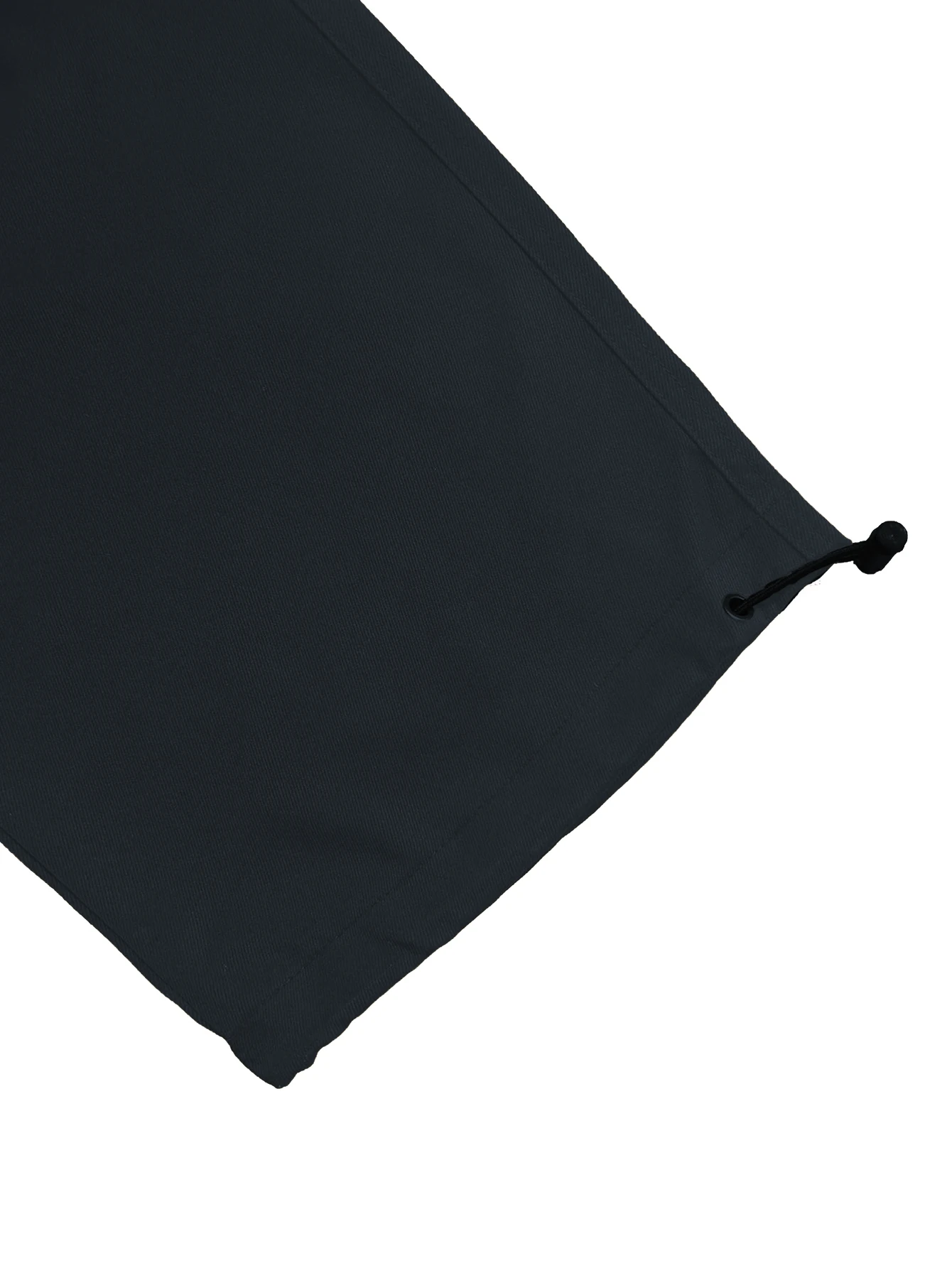 Einfarbige Cargohose für Herren mit Pattentasche, Kordelzug am Bund, normale Passform, lässige Hose mit geradem Bein für den Alltag – Detail 29