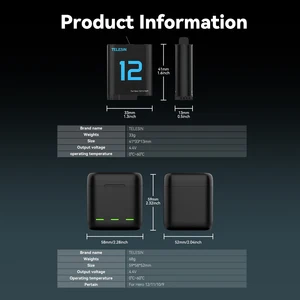 أفضل 7 بطاريات GoPro Hero 3 مبيعا - رقم 1