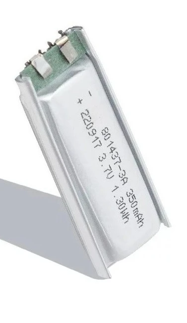 801437 350mAh 3A High Rate LiPo Battery for Electronic Atomizer