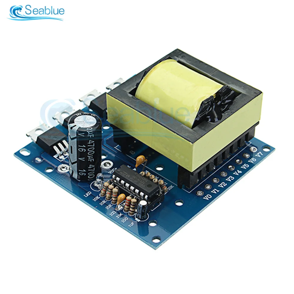 DC 12V to AC 160V 220V 380V 500W Inverter Boost Board Transformer Power Car Converter Module DIY Kit Battery Powered HighVoltage