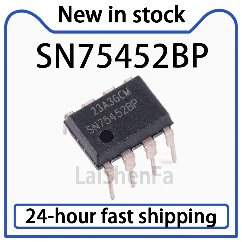 10PCS SN75452BP Direct Insertion PDIP-8 30V Dual Output Driver Chip Stock