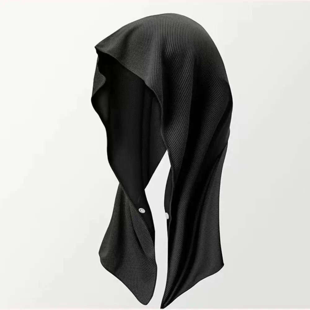 Solid Color Outdoor Sun Hat Sunscreen Scarf Quick Drying Sunscreen Shawl Neck Wrap Cover UV Protection Cycling Cap Windproof