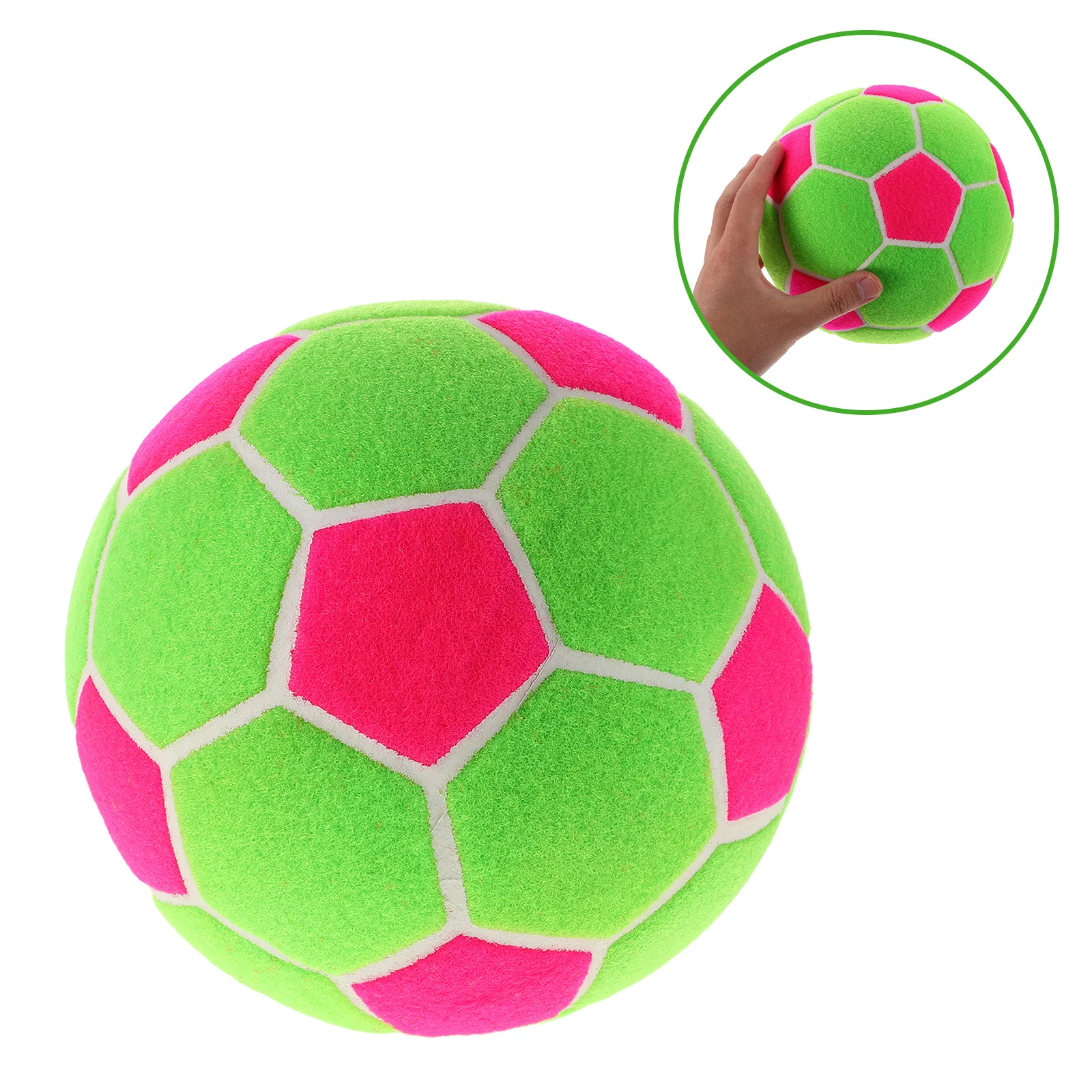 

Sticky Target Soccer Ball Soft Lightweight Indoor Football for Kids Quiet Soccer Ball for Toddlers Training Play Safe