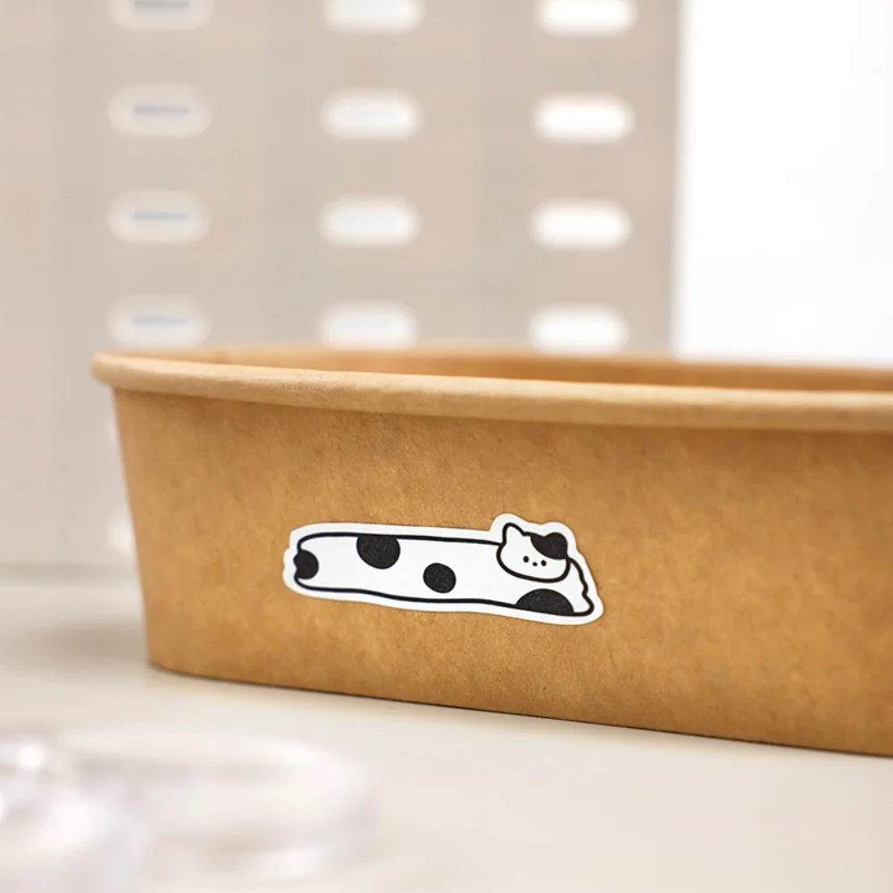 200 ورقة/لفة ورق ملاحظات بنمط حيوانات كرتونية لطيفة ومضحكة، مذكرة تذكير للرسائل العمودية الإبداعية، كتاب مذكرة