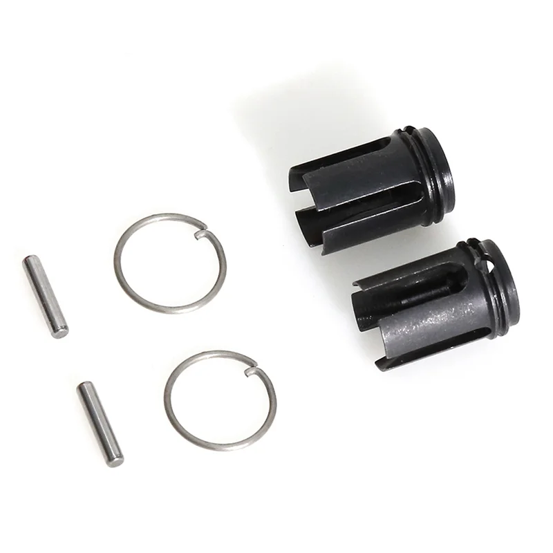 AS96-RC รถอัพเกรดด้านหน้าเพลาตรงเพลาถ้วยชุดสําหรับ 1/10 Tamiya XV02/XM01/TT02 RC รถอะไหล่อัพเกรด