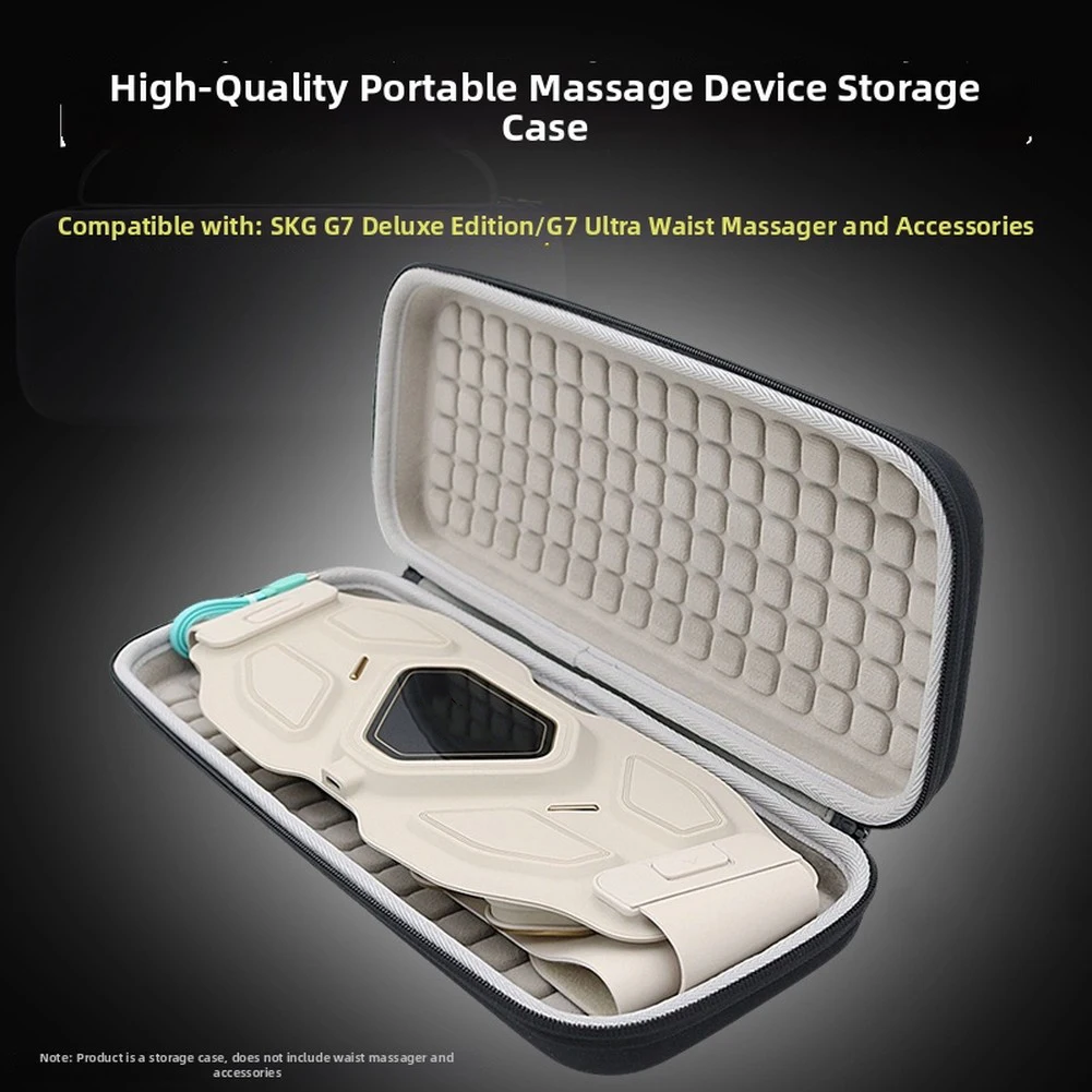 Protective Storage Handbag For G7 Ultra & G7 Massagers Scratch-resistant Anti-drop Hard Shell Portable Carrying Case For Travel