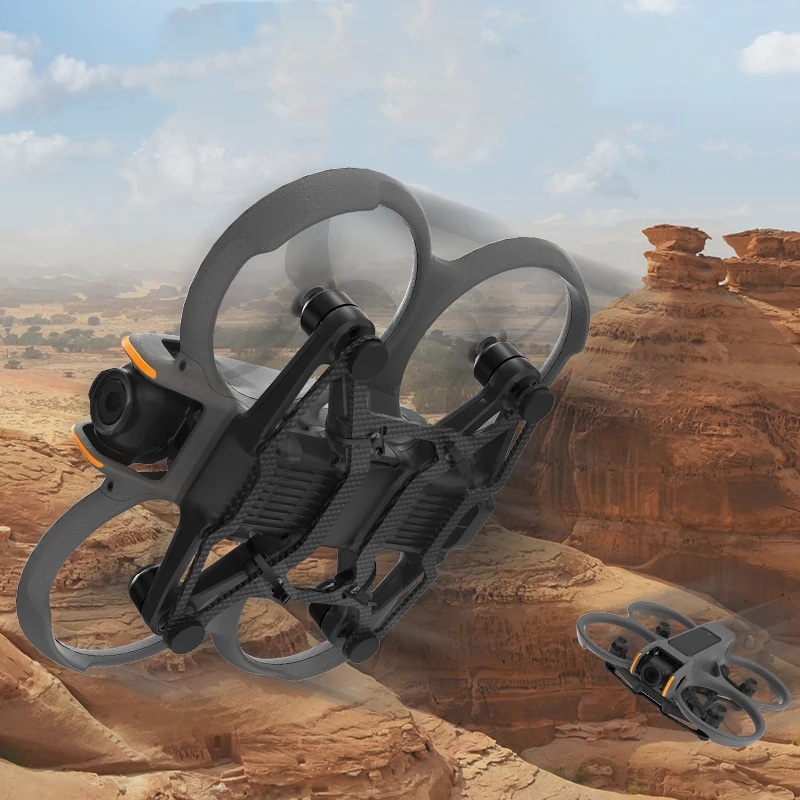 for DJI AVATA 2 Bottom Protection Plate Carbon Fiber Lightweight Protection Collision Bumper Drone Accessories