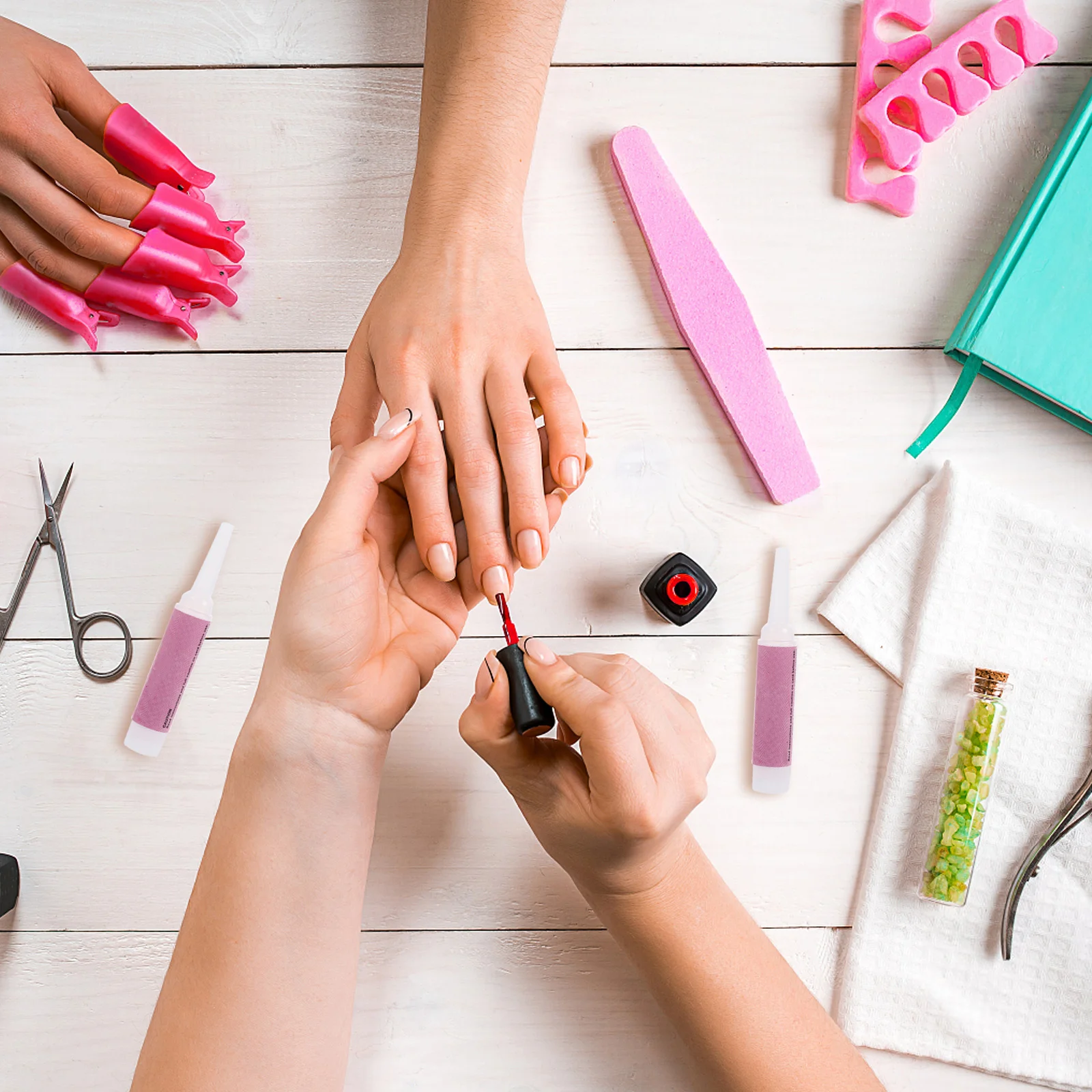 

20Pcs Nail Glue Premium Safe Nail Art False Tip Adhesive Drying Manicure Tool Salon Glue for Acrylic Rhinestones