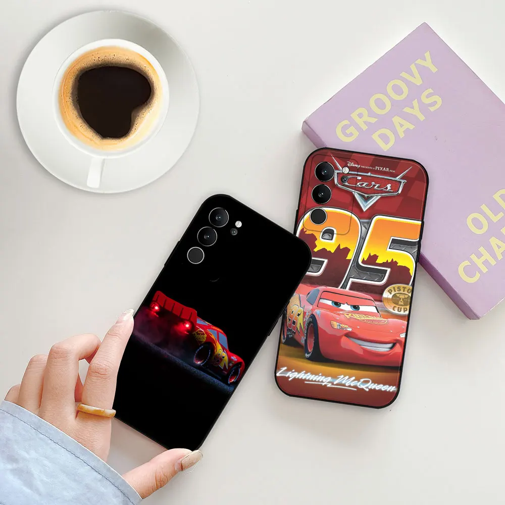 Disney Cars Lightning McQueen Phone Case For OPPO VIVO S1 V15 V17 V20 V20SE V21 V23 V23E V25 V25E V27 V27E V29 V29E V30 Case