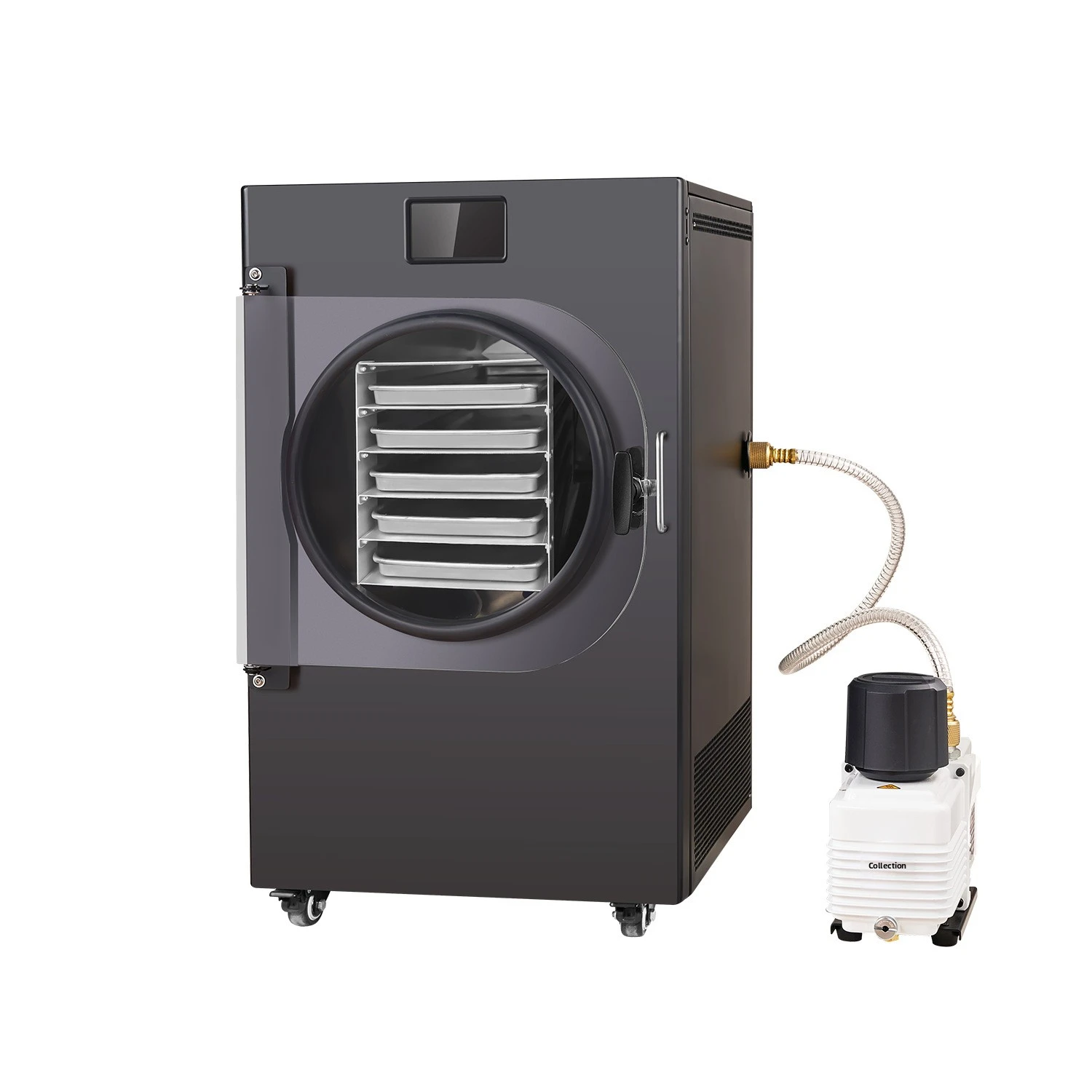 مختبر فراغ الطب العشبي الصيني الغذاء الفاكهة المنزلية السائل كورديسيبس الدجاج تجميد الثدي مجفف #5