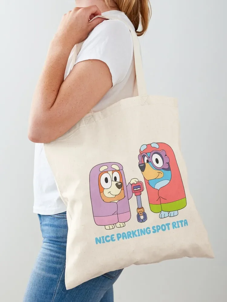 Nice parking spot Rita Tote Bag eco bag folding supermarket folding bag Customizable tote