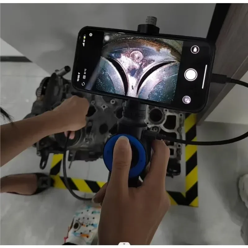 

360 Degree Joystick Rotation USB Borescope Snaked Inspection Camera with 6mm Diameter Lens Mini Endoscope