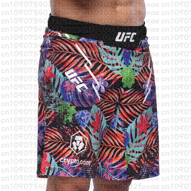 

MOTO2025 Men's New Quick-drying Shorts U F C Fitness Breathable Sports Comfortable Sweat-absorbing Shorts Fighting Boxing Shorts